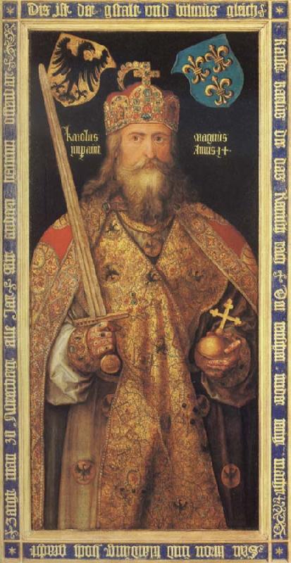 Albrecht Durer Emperor charlemagne oil painting picture